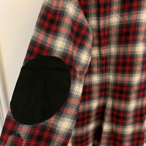 EUC Ralph Lauren Sport Size 10 - Plaid Red, Black, Gray | Button Down shirt - Picture 3 of 6